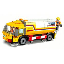 JIESTAR 51003 non  VÒI PHUN NƯỚC bộ đồ chơi xếp lắp ráp ghép mô hình City SPRINKLER Thành Phố 244 khối