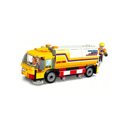 JIESTAR 51003 non  VÒI PHUN NƯỚC bộ đồ chơi xếp lắp ráp ghép mô hình City SPRINKLER Thành Phố 244 khối