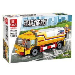 JIESTAR 51003 non  VÒI PHUN NƯỚC bộ đồ chơi xếp lắp ráp ghép mô hình City SPRINKLER Thành Phố 244 khối