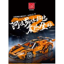 MorkModel 023011 Mork Model 023011 non  APOLLO. tỷ lệ 1:14 bộ đồ chơi xếp lắp ráp ghép mô hình  GUMPERT APOLLO Kỹ Thuật Công Nghệ Cao Mô Hình Phương Tiện 1397 khối