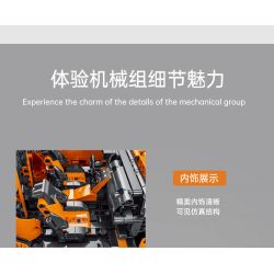 MorkModel 023011 Mork Model 023011 non  APOLLO. tỷ lệ 1:14 bộ đồ chơi xếp lắp ráp ghép mô hình  GUMPERT APOLLO Kỹ Thuật Công Nghệ Cao Mô Hình Phương Tiện 1397 khối