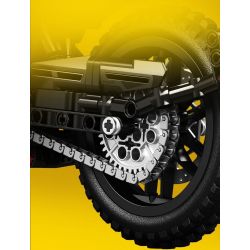 SEMBO WEKKI VIGGI 713002 non  TÍCH LŨY VŨ KHÍ TRANG BỊ XE MÁY BENA YOUSHI 500 tỷ lệ 1:7 bộ đồ chơi xếp lắp ráp ghép mô hình  Kỹ Thuật Công Nghệ Cao Mô Hình Phương Tiện 773 khối