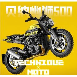 SEMBO WEKKI VIGGI 713002 non  TÍCH LŨY VŨ KHÍ TRANG BỊ XE MÁY BENA YOUSHI 500 tỷ lệ 1:7 bộ đồ chơi xếp lắp ráp ghép mô hình  Kỹ Thuật Công Nghệ Cao Mô Hình Phương Tiện 773 khối