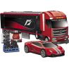 MEGA BLOKS 95760 non  XƯỞNG ĐỘ LAMBORGHINI tỷ lệ 1:38 bộ đồ chơi xếp lắp ráp ghép mô hình Need For Speed NEED FOR SPEED CUSTOM RIG (LAMBORGHINI GALLARDO LP 560-4) 562 khối