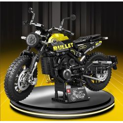 SEMBO WEKKI VIGGI 713002 non  TÍCH LŨY VŨ KHÍ TRANG BỊ XE MÁY BENA YOUSHI 500 tỷ lệ 1:7 bộ đồ chơi xếp lắp ráp ghép mô hình  Kỹ Thuật Công Nghệ Cao Mô Hình Phương Tiện 773 khối