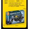 SEMBO WEKKI VIGGI 713002 non  TÍCH LŨY VŨ KHÍ TRANG BỊ XE MÁY BENA YOUSHI 500 tỷ lệ 1:7 bộ đồ chơi xếp lắp ráp ghép mô hình  Kỹ Thuật Công Nghệ Cao Mô Hình Phương Tiện 773 khối