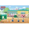 OXFORD JG3623 3623 non  MẪU GIÁO bộ đồ chơi xếp lắp ráp ghép mô hình Crayon Shin-Chan Cậu Bé Bút Chì