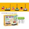 OXFORD JG3622 3622 non  XE BỘI THU bộ đồ chơi xếp lắp ráp ghép mô hình Crayon Shin-Chan BUMPER CARS Cậu Bé Bút Chì