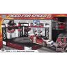 MEGA BLOKS 95720 non  NHÀ ĐỂ XE SỬA ĐỔI AUDI R8 bộ đồ chơi xếp lắp ráp ghép mô hình Need For Speed NEED FOR SPEED CUSTOM GARAGE 337 khối