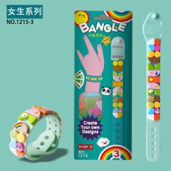 YICHAO 1215 non  VÒNG TAY DIY bộ đồ chơi xếp lắp ráp ghép mô hình Miscellaneous Lung Tung