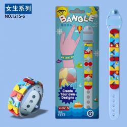 YICHAO 1215 non  VÒNG TAY DIY bộ đồ chơi xếp lắp ráp ghép mô hình Miscellaneous Lung Tung