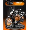 SEMBO WEKKI VIGGI 713001 non  MÁY TÍCH LŨY XE KTNN250 DUKE tỷ lệ 1:7 bộ đồ chơi xếp lắp ráp ghép mô hình  Kỹ Thuật Công Nghệ Cao Mô Hình Phương Tiện 731 khối