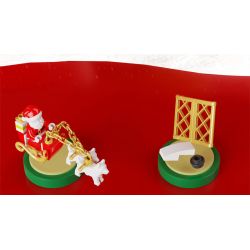 YICHAO 1211 non  ĐÊM GIÁNG SINH BẤT NGỜ bộ đồ chơi xếp lắp ráp ghép mô hình Christmas MERRY CHRISTMAS 606 khối