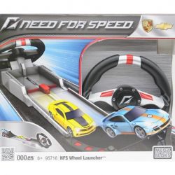 MEGA BLOKS 95716 non  BỘ TRUYỀN VÔ LĂNG PORSCHE 911 TURBO bộ đồ chơi xếp lắp ráp ghép mô hình Need For Speed NEED FOR SPEED PORSCHE 911 TURBO WHEEL LAUNCHER 36 khối
