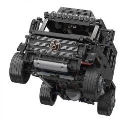 MOYU BLOCK MY88002 88002 non  TIÊN PHONG OFF-ROAD MERCEDES-BENZ UNIMOG U5000 bộ đồ chơi xếp lắp ráp ghép mô hình  TRAIL BLAZERS OFF-ROAD VEHICLE Kỹ Thuật Công Nghệ Cao Mô Hình Phương Tiện 2939 khối