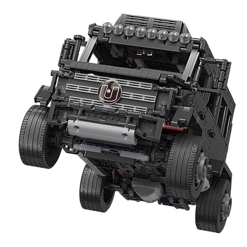 MOYU BLOCK MY88002 88002 non  TIÊN PHONG OFF-ROAD MERCEDES-BENZ UNIMOG U5000 bộ đồ chơi xếp lắp ráp ghép mô hình  TRAIL BLAZERS OFF-ROAD VEHICLE Kỹ Thuật Công Nghệ Cao Mô Hình Phương Tiện 2939 khối