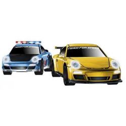 MEGA BLOKS 95749 non  PORSCHE 911 TURBO VÀ GT3 tỷ lệ 1:55 bộ đồ chơi xếp lắp ráp ghép mô hình Need For Speed NEED FOR SPEED PORSCHE 911 TURBO VS. GT3 32 khối