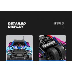 SEMBO WEKKI VIGGI 715006 non  TÍCH LŨY CRAZY BIAO XE BÁN TẢI CHINH PHỤC VOLT tỷ lệ 1:14 bộ đồ chơi xếp lắp ráp ghép mô hình  Kỹ Thuật Công Nghệ Cao Mô Hình Phương Tiện 1341 khối
