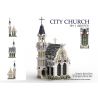 MorkModel 033006 Mork Model 033006 REBRICKABLE MOC-65557 65557 MOC65557 non  NHÀ THỜ THÀNH PHỐ THỜI TRUNG CỔ bộ đồ chơi xếp lắp ráp ghép mô hình Modular Buildings MEDIEVAL CITY CHURCH Mô Hình Nhà Cửa 4418 khối