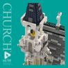 MorkModel 033006 Mork Model 033006 REBRICKABLE MOC-65557 65557 MOC65557 non  NHÀ THỜ THÀNH PHỐ THỜI TRUNG CỔ bộ đồ chơi xếp lắp ráp ghép mô hình Modular Buildings MEDIEVAL CITY CHURCH Mô Hình Nhà Cửa 4418 khối