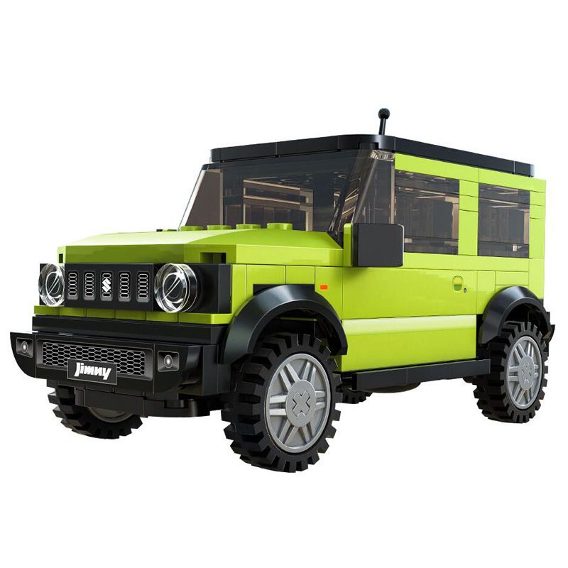 CADA DOUBLEE C55023 55023 non  JIMMY 1:24 tỷ lệ 1:24 bộ đồ chơi xếp lắp ráp ghép mô hình Racers JIMNY Đua Tốc Độ 192 khối