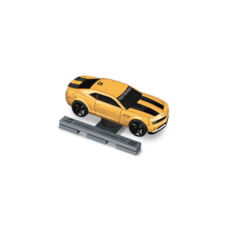 MEGA BLOKS 95773 non  CHEVROLET CAMARO SS tỷ lệ 1:55 bộ đồ chơi xếp lắp ráp ghép mô hình Need For Speed NEED FOR SPEED CHEVROLET CAMARO SS 18 khối