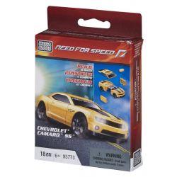 MEGA BLOKS 95773 non  CHEVROLET CAMARO SS tỷ lệ 1:55 bộ đồ chơi xếp lắp ráp ghép mô hình Need For Speed NEED FOR SPEED CHEVROLET CAMARO SS 18 khối