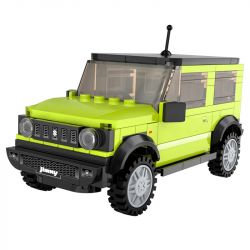 CADA DOUBLEE C55023 55023 non  JIMMY 1:24 tỷ lệ 1:24 bộ đồ chơi xếp lắp ráp ghép mô hình Racers JIMNY Đua Tốc Độ 192 khối