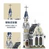 MorkModel 033006 Mork Model 033006 REBRICKABLE MOC-65557 65557 MOC65557 non  NHÀ THỜ THÀNH PHỐ THỜI TRUNG CỔ bộ đồ chơi xếp lắp ráp ghép mô hình Modular Buildings MEDIEVAL CITY CHURCH Mô Hình Nhà Cửa 4418 khối