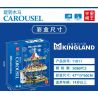 MouldKing 11011 Mould King 11011 non  BĂNG CHUYỀN bộ đồ chơi xếp lắp ráp ghép mô hình Disney Princess MKINGLAND CAROUSEL Công Chúa 5086 khối