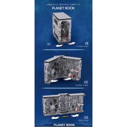 REOBRIX 66030 non  GIÁ SÁCH CHIẾN TRANH GIỮA CÁC VÌ SAO bộ đồ chơi xếp lắp ráp ghép mô hình Star Wars STAR REVENGE PLANET BOOK 3058 khối