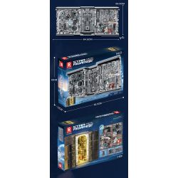 REOBRIX 66030 non  GIÁ SÁCH CHIẾN TRANH GIỮA CÁC VÌ SAO bộ đồ chơi xếp lắp ráp ghép mô hình Star Wars STAR REVENGE PLANET BOOK 3058 khối