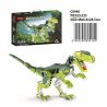 WOMA C0446 0446 non  CHIM ĂN THỊT bộ đồ chơi xếp lắp ráp ghép mô hình VELOCIRAPTOR 535 khối