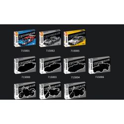 SEMBO WEKKI VIGGI 715005 non  TRANG BỊ XE THỂ THAO CHEVROLET CAMARO tỷ lệ 1:14 bộ đồ chơi xếp lắp ráp ghép mô hình  Kỹ Thuật Công Nghệ Cao Mô Hình Phương Tiện 1531 khối