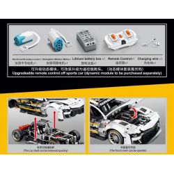 SEMBO WEKKI VIGGI 715005 non  TRANG BỊ XE THỂ THAO CHEVROLET CAMARO tỷ lệ 1:14 bộ đồ chơi xếp lắp ráp ghép mô hình  Kỹ Thuật Công Nghệ Cao Mô Hình Phương Tiện 1531 khối