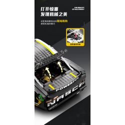 SEMBO WEKKI VIGGI 715005 non  TRANG BỊ XE THỂ THAO CHEVROLET CAMARO tỷ lệ 1:14 bộ đồ chơi xếp lắp ráp ghép mô hình  Kỹ Thuật Công Nghệ Cao Mô Hình Phương Tiện 1531 khối