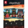 REOBRIX 66029 non  GIÁ SÁCH CHẾ ĐỘ XEM PHỐ NINJA WORLD bộ đồ chơi xếp lắp ráp ghép mô hình Modular Buildings Mô Hình Nhà Cửa 3086 khối