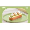 JAKI JK5628 5628 non  CHUA CAY bộ đồ chơi xếp lắp ráp ghép mô hình THE GOURMET JOURNAL FRUIT TART