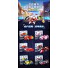 XINGBAO XB non  XE ĐUA MOON SHADOW CABRIOLET SPYDER REGAL DI CHIRON ROSE MARSHMALLOW CRIMSON TIP KAGUYA METEOR bộ đồ chơi xếp lắp ráp ghép mô hình Crazy Racing Đua Xe Điên Loạn 865 khối