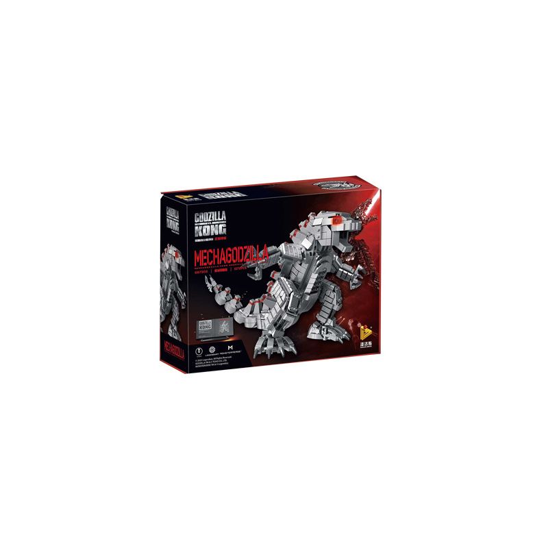 PanlosBrick 687303 Panlos Brick 687303 non  GODZILLA CƠ HỌC PHIÊN BẢN Q bộ đồ chơi xếp lắp ráp ghép mô hình MECHAGODZILLA Chúa Tể Quái Vật 1072 khối