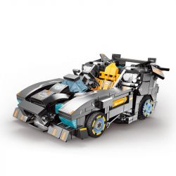 XINGBAO XB non  7 MÔ HÌNH bộ đồ chơi xếp lắp ráp ghép mô hình Crazy Racing Đua Xe Điên Loạn 3249 khối