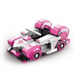 XINGBAO XB non  7 MÔ HÌNH bộ đồ chơi xếp lắp ráp ghép mô hình Crazy Racing Đua Xe Điên Loạn 3249 khối