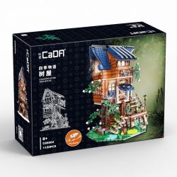 CADA DOUBLEE C66004 66004 non  BỐN MÙA bộ đồ chơi xếp lắp ráp ghép mô hình Modular Buildings Mô Hình Nhà Cửa 1155 khối