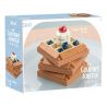 JAKI JK5623 5623 non  BÁNH QUẾ bộ đồ chơi xếp lắp ráp ghép mô hình THE GOURMET JOURNAL CLASSIC WAFFLE
