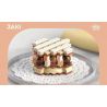 JAKI JK5620 5620 non  NAPOLÉON SẮC NÉT bộ đồ chơi xếp lắp ráp ghép mô hình THE GOURMET JOURNAL MILLE-FEUILLE