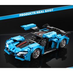 SEMBO WEKKI VIGGI 715003 non  TÍCH LŨY VŨ KHÍ XE THỂ THAO HONGQI S9 tỷ lệ 1:14 bộ đồ chơi xếp lắp ráp ghép mô hình  Kỹ Thuật Công Nghệ Cao Mô Hình Phương Tiện 1080 khối