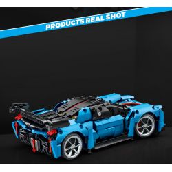 SEMBO WEKKI VIGGI 715003 non  TÍCH LŨY VŨ KHÍ XE THỂ THAO HONGQI S9 tỷ lệ 1:14 bộ đồ chơi xếp lắp ráp ghép mô hình  Kỹ Thuật Công Nghệ Cao Mô Hình Phương Tiện 1080 khối