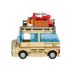 SEMBO 612505 non  HUẤN LUYỆN VIÊN NGOẠI Ô bộ đồ chơi xếp lắp ráp ghép mô hình 284 khối