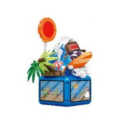 SEMBO 612500 non  NGƯỜI LƯỚT SÓNG bộ đồ chơi xếp lắp ráp ghép mô hình 408 khối