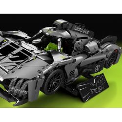 SEMBO WEKKI VIGGI 715002 non  CRAZY GEAR XE THỂ THAO CHIẾN BINH PEUGEOT 1:14 tỷ lệ 1:14 bộ đồ chơi xếp lắp ráp ghép mô hình  Kỹ Thuật Công Nghệ Cao Mô Hình Phương Tiện 1100 khối